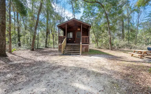 2 Cabins For Sale on 3 Acres in Fort White, FL
