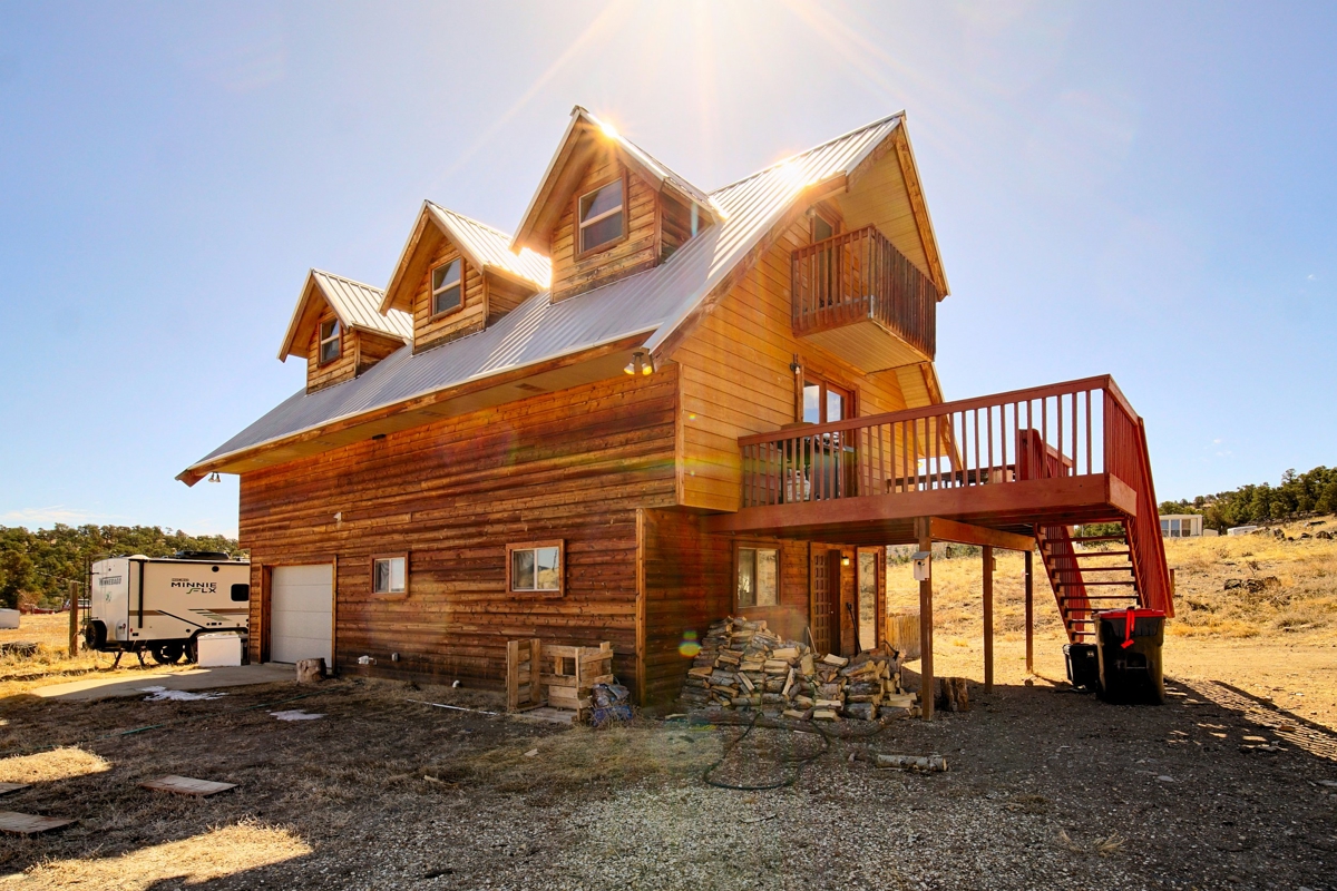 Charming 3-Story Mountain Home for Sale in Cotopaxi, Colorado