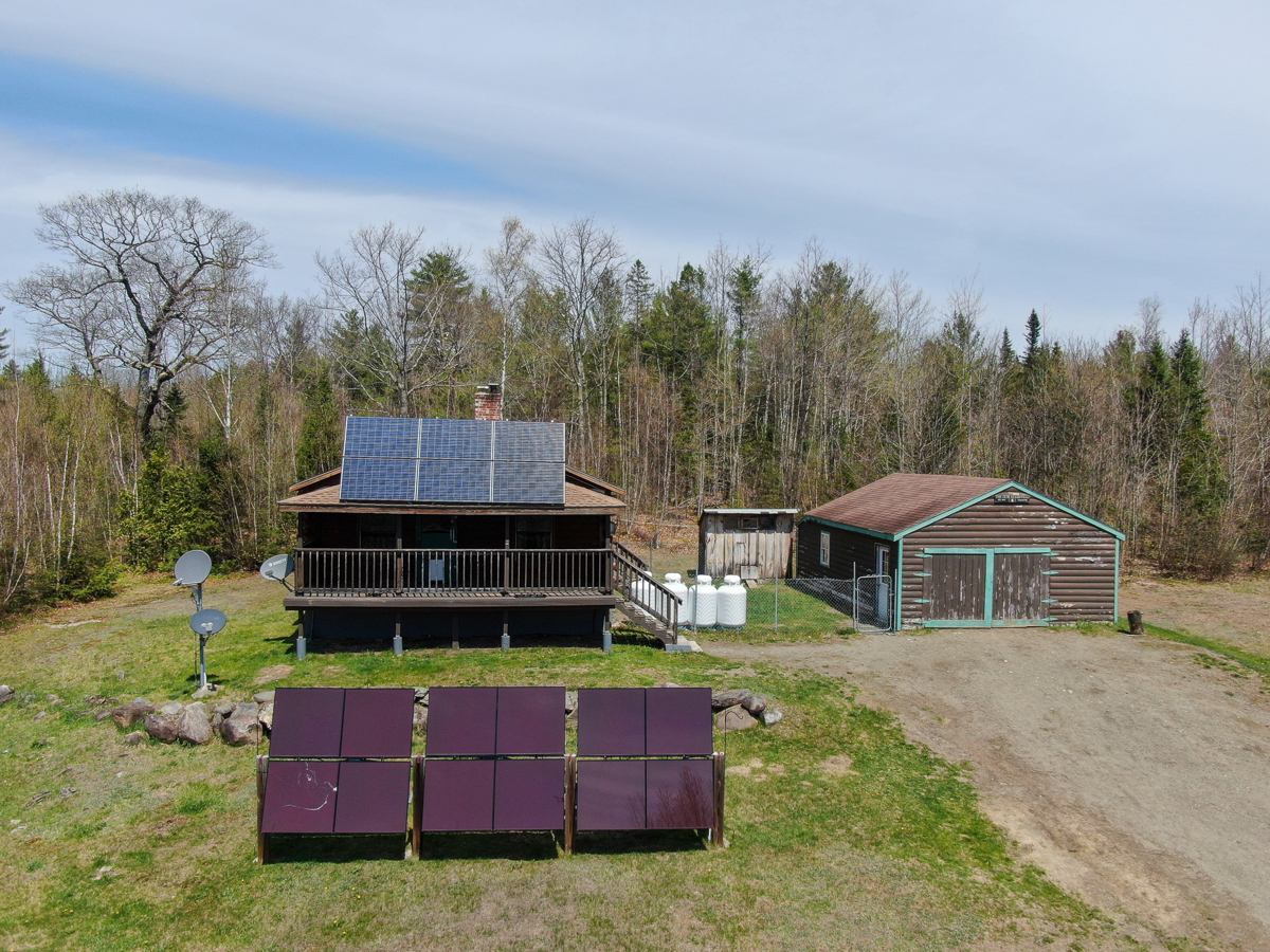 Off-Grid Log Cabin Retreat on 65± Acres