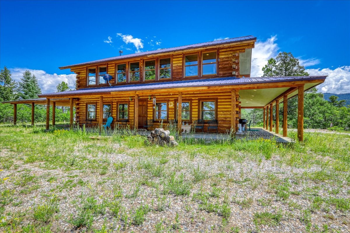 Northern NM Log Homes for Sale with Acreage, Chama Ranch