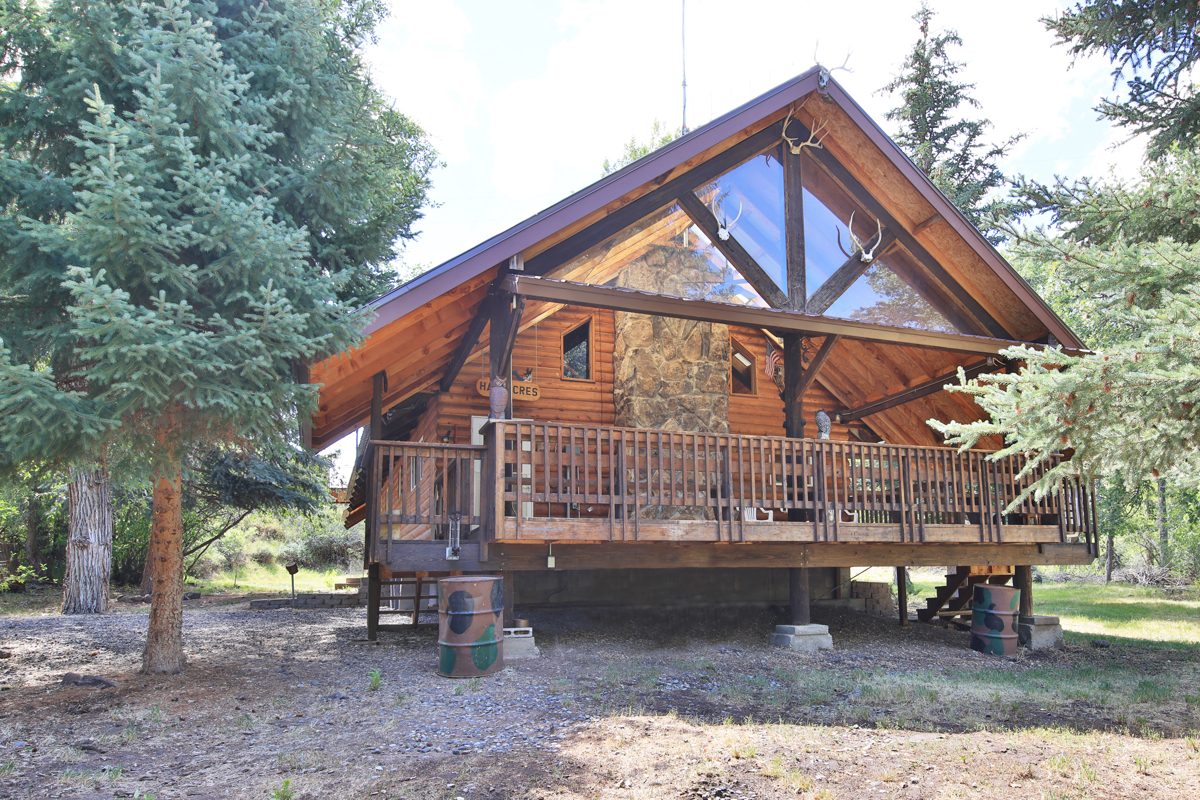 Mountain Log Home on Acreage For Sale in Western Colorado