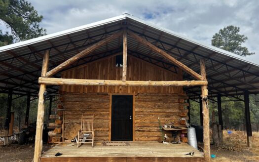 Rustic Log Cabin with Outbuilding with no CCR’s