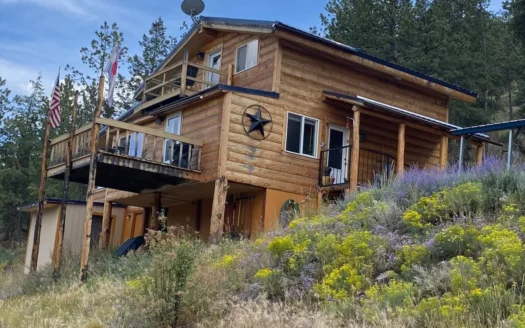 Mountain Cabin & Bunk House for Sale on 12.83 Acres