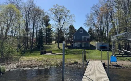 Lake Home on Big Pine Lake with Dock In & Stunning Views