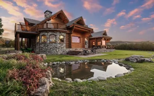 Colorado Log Home and Peach Orchard for sale broker Michael Krieg
