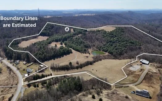 Charming Cape Cod Home on 69.01± Acres For Sale in Floyd County, Virginia