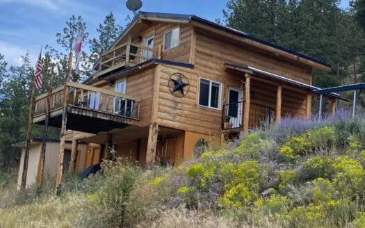 Mountain Cabin & Bunk House for Sale on 12.83 Acres