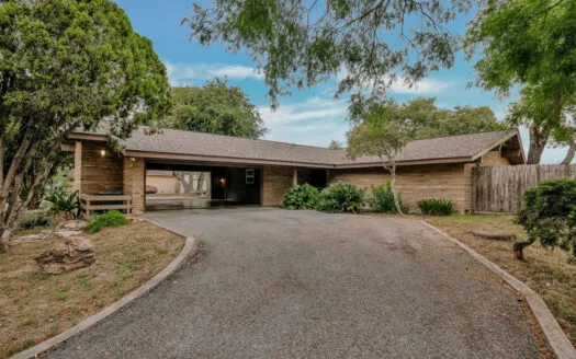 Unique Contemporary Nueces River Front Home