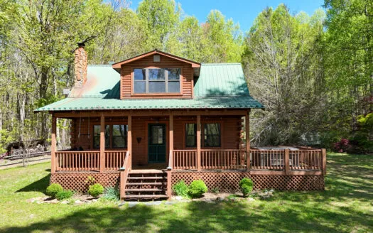 Log Cabin With 37.66 Acres Located In Patrick County, Va