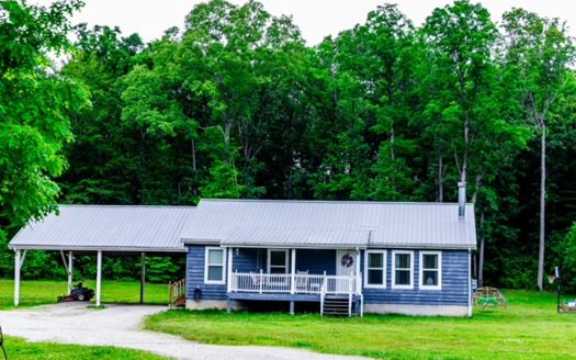 Land and Home For Sale, Bath County, Ky