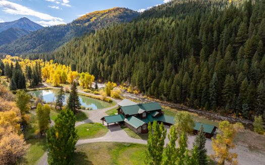 Colorado Luxury Mountain Home for Sale w/ River Frontage, Acreage
