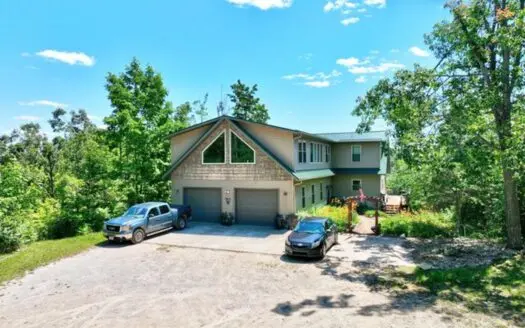 Lodge-like Home on 160-Acres – Atlanta, MI Wilderness Hunting