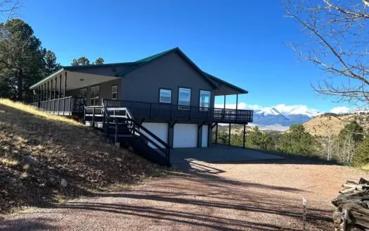 Large Mountain Home for Sale in Westcliffe, Colorado