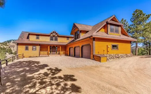 Large Luxury Home for Sale on 42 acres in Westcliffe CO!
