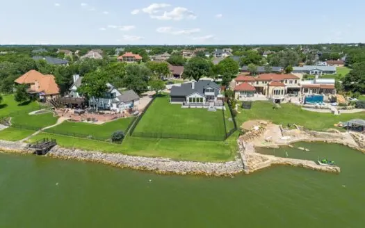 Lewisville Lake Waterfront Home with Luxury Upgrades
