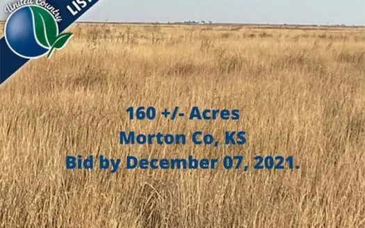Morton Co, Ks ~ 160+/- Expired Crp Grass ~ Private Auction
