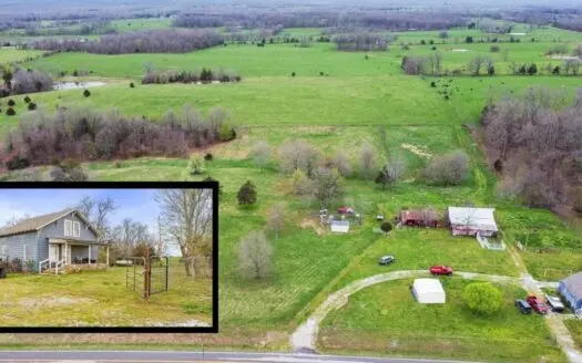 40 Acre Farm with Home in Peace Valley Missouri