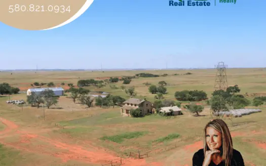 Large Acreage Farm & Ranch for Sale in Washita County, Ok