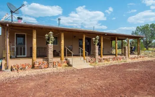 Site Built off Grid Home W/ Guest Home for Sale Seligman Az