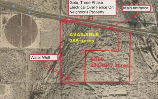 Land for Sale 355 Ac I-10 Pecos Co.