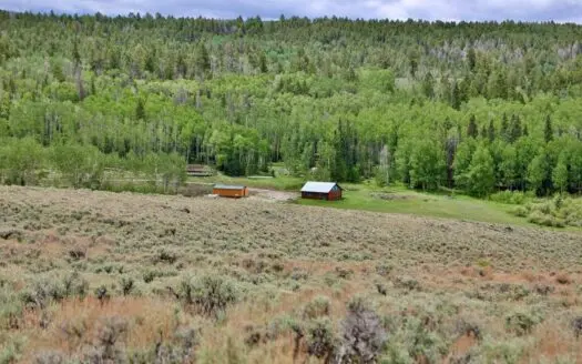 Colorado Mountain Hunting Cabin on 160 Acres for Sale Gmu 67