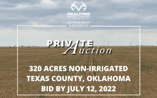Texas County, Oklahoma ~ 320 Acres ~ Private Auction