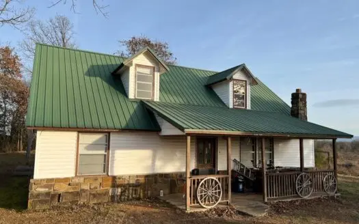 Country Home & Acreage for Sale Near Talhina, Ok:latimer Cty