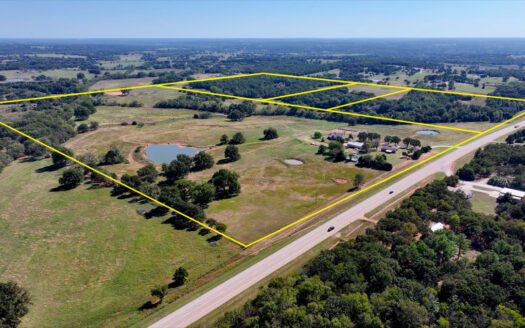 NO RESERVE AUCTION – Prime Oklahoma Ranch Land & Home on HWY 177