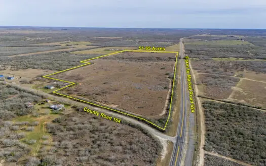 51.6 Acres of Prime Live Oak County Ranch Land