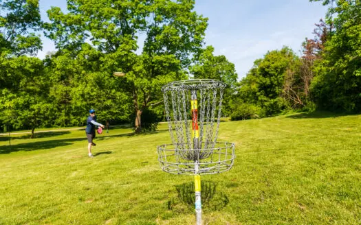 Disc Golf Course on Land
