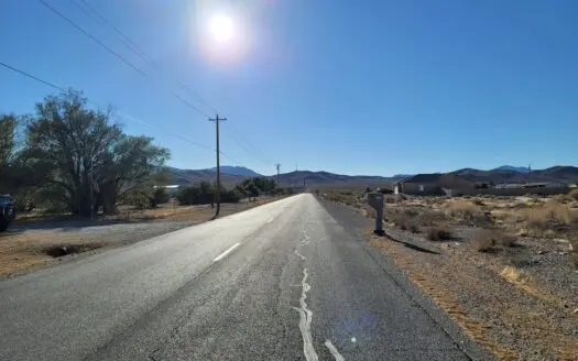 Nevada Residential Buildable Land Lot for Sale in Pahrump Nv