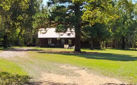 Country Log Cabin Property for Sale Clarksville Texas