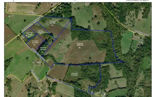 Cropland, Pasture, Hunting, Building Sites, Views, Creek