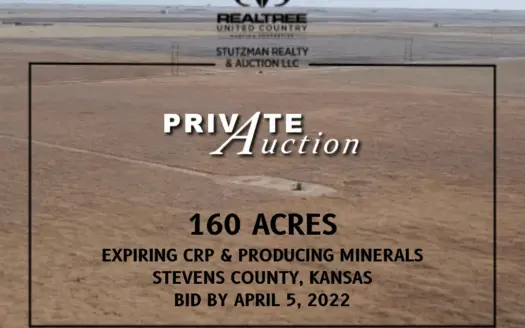 Stevens County Kansas ~ 160 Acres ~ Private Auction