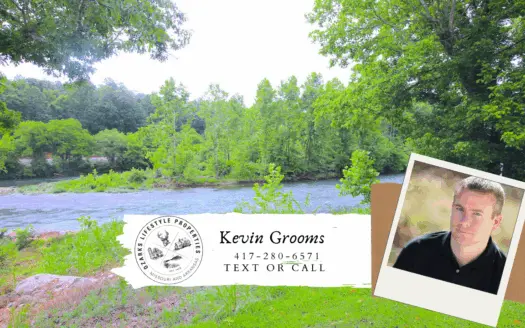 River Lot for Sale on Spring River in Arkansas