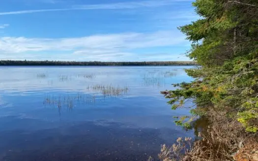 Maine Lakefront off Grid Cabin
