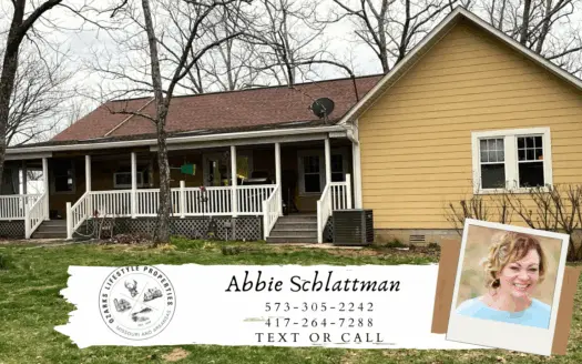 Stunning Country Home for Sale in Alton, Mo