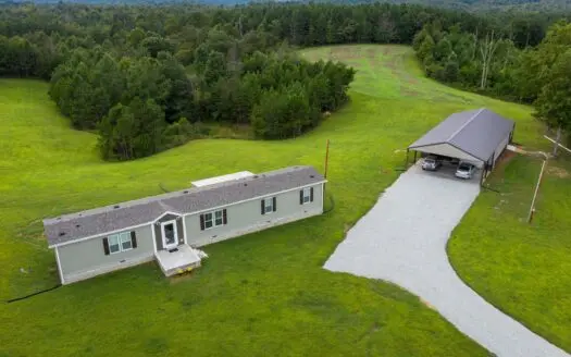 Country Home with Acreage for Sale in Hohenwald, Tennessee