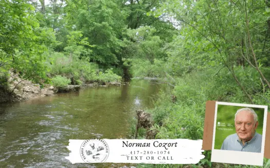 Creek Front Acreage for Sale in Fulton County, Arkansas