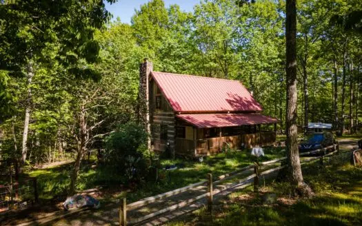 Hand Hewn Log Cabin for Sale in Kings Mountain Nc