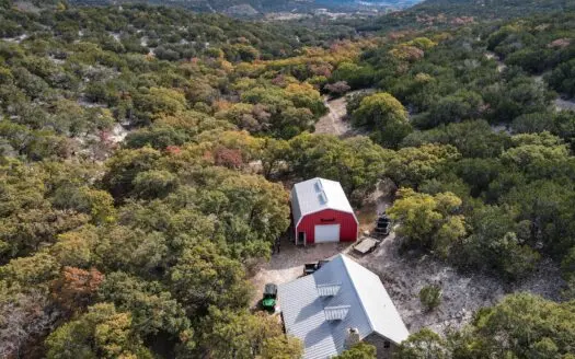 300 Acre Hill Country Ranch with Secluded Cabin & Live Water