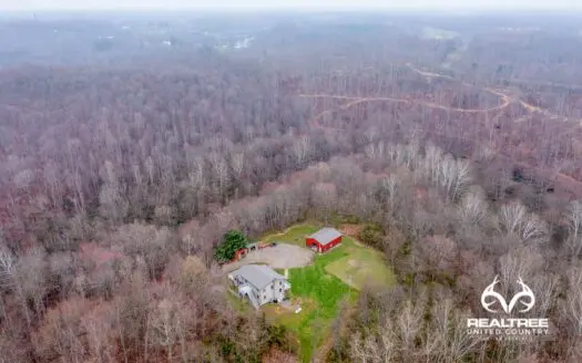 44 Acre Jackson County Ohio Property with Large Country Home