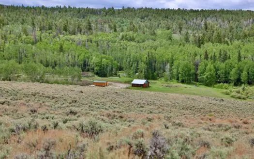 Colorado Mountain Hunting Cabin on 160 Acres for Sale Gmu 67
