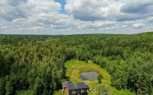 Maine Fixer Upper Log Cabin/home on 20 Acres