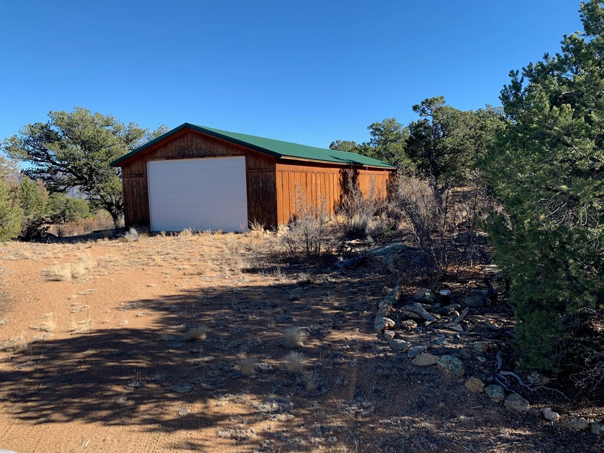 Mountain Land with Storage Shed in Cotopaxi Colorado