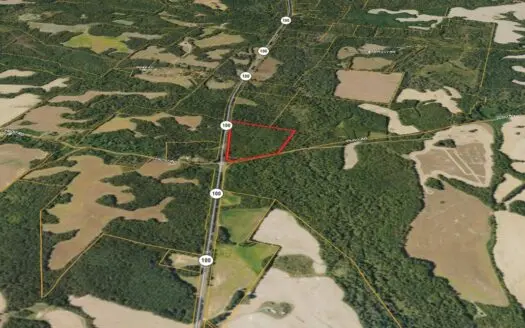 Wooded Land with Highway Road Frontage for Sale in Hardeman County, TN