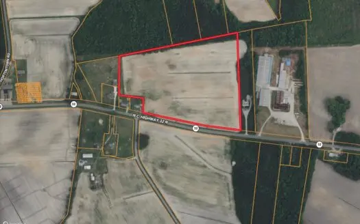 21-Acre Hobby Farm & Equestrian Land for Sale in Roper, NC