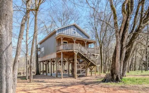 Waterfront Retreat On Shoal Creek, Airbnb, Cabin, Retreat
