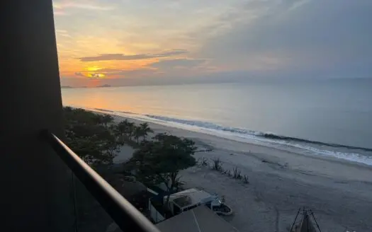 Oceanfront 2-Bed Condo in Playa Caracol, Punta Chame