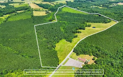 130± Acres with Timber, Open Land & Pond Near Clarksville, VA